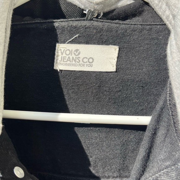 Von Jeans Hooded Jean Jacket - Picture 3 of 6